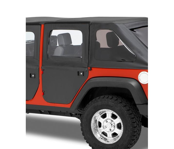 BesTop  Full 2-Piece Fabric Doors For 2007-2018 Jeep Wrangler JK