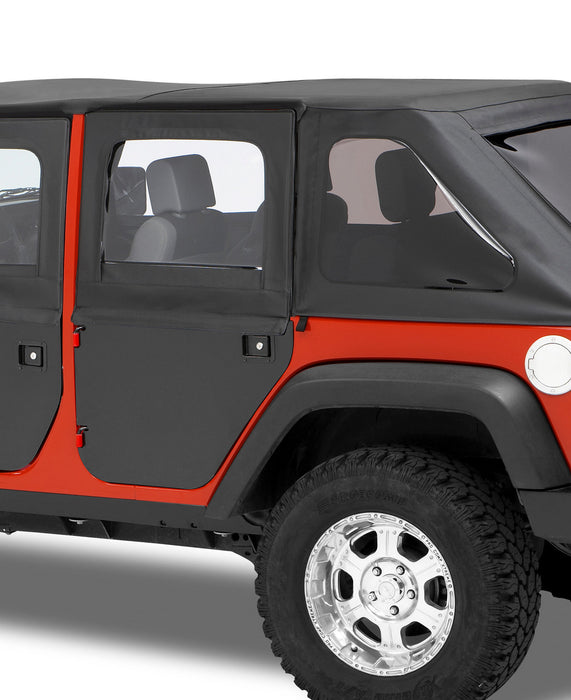 BesTop  Full 2-Piece Fabric Doors For 2007-2018 Jeep Wrangler JK