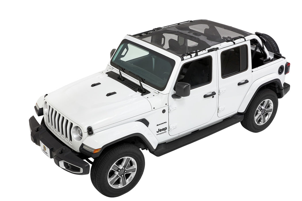 BesTop Sun Extended Safari Style Bikini Top For 2018-2024 Jeep Wrangler JL