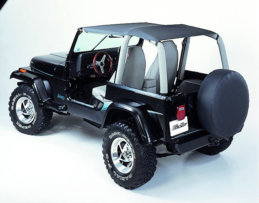 BesTop Strapless Extended Safari Style Bikini Top For 1992-95 Jeep Wrangler YJ