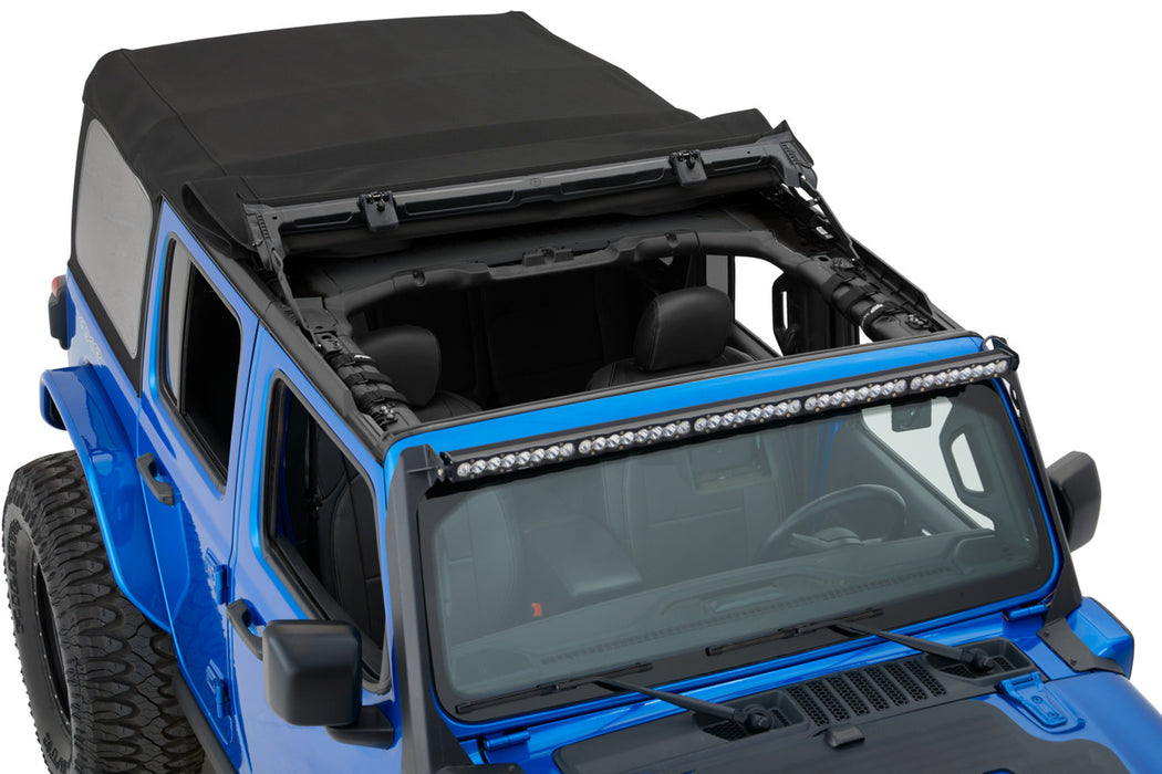 BesTop Supertop Squareback Soft Top For 2018-24 Jeep Wrangler JL