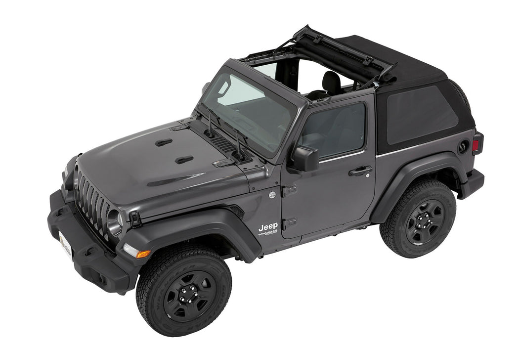 BesTop Trektop Slantback Soft Top For 2018-24 Jeep Wrangler JL