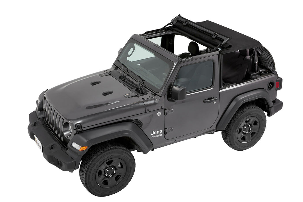 BesTop Trektop Slantback Soft Top For 2018-24 Jeep Wrangler JL