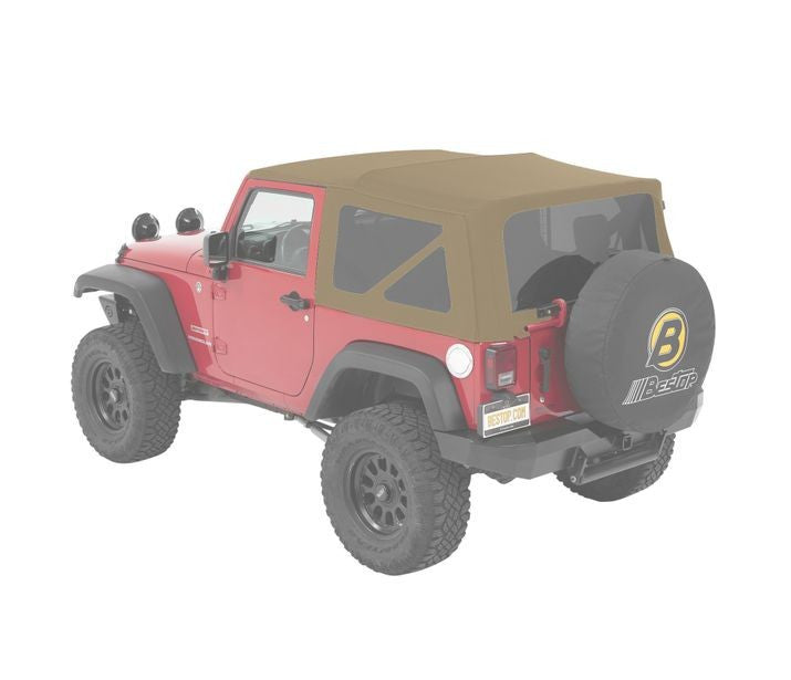 BesTop Window Replacement Set For 2007-2018 Jeep Wrangler JK