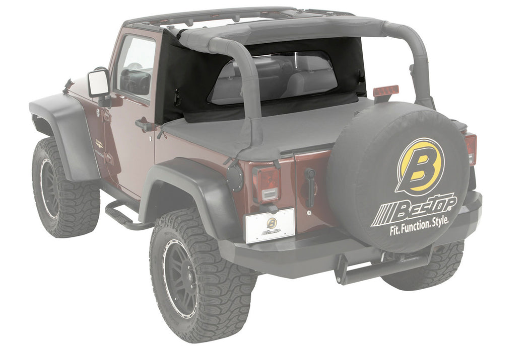 BesTop Wrap-Around Windjammer For 2003-2006 Jeep Wrangler TJ