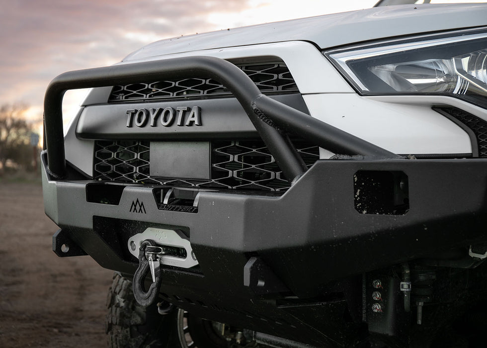 Backwoods Adventure Mods Toyota 4Runner 5th Gen (2014-2023) Hi-Lite Overland Front Bumper [PreRunner Bull Bar]
