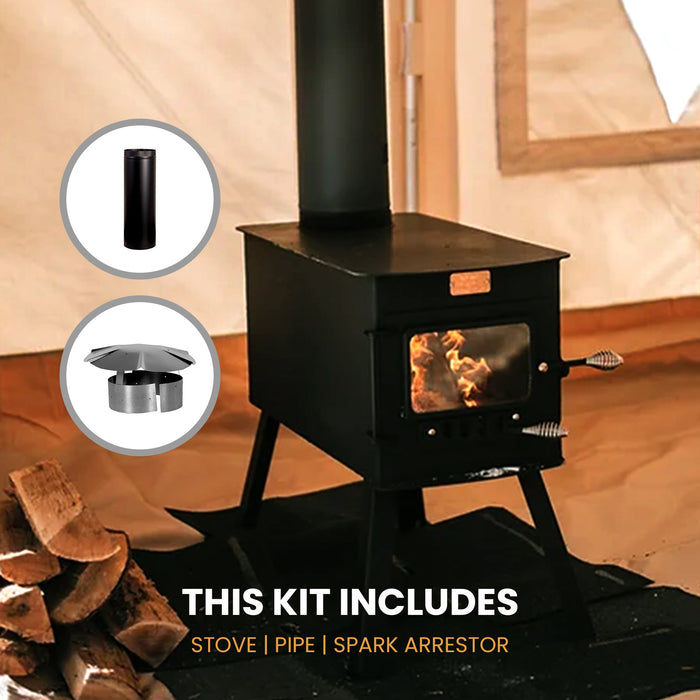 White Duck Outdoors Woodsman XL Stove Kit