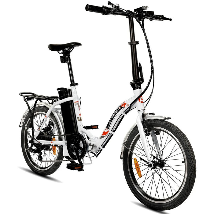 ECOTRIC BIKES UL Certified Starfish 20" Portable and Folding Electric Bike