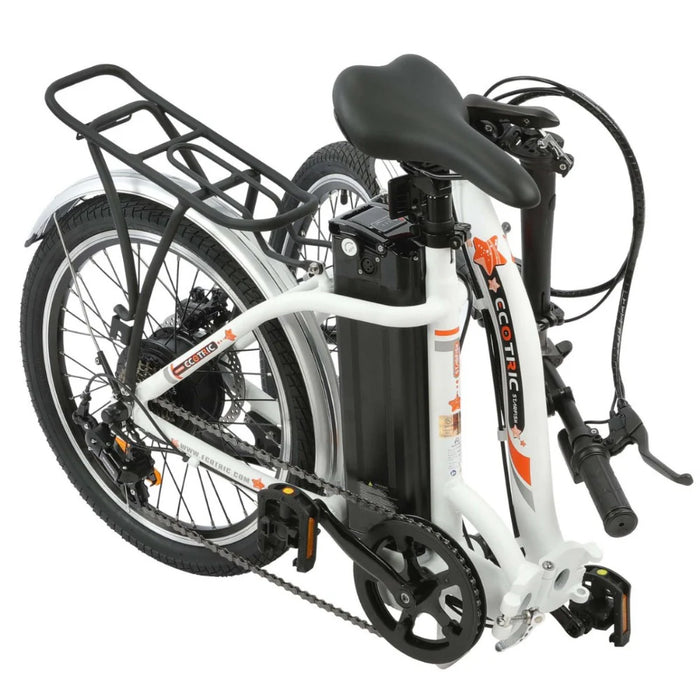 ECOTRIC BIKES UL Certified Starfish 20" Portable and Folding Electric Bike