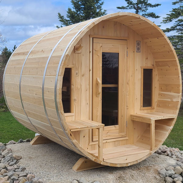 Dundalk LeisureCraft Tranquility Barrel Sauna