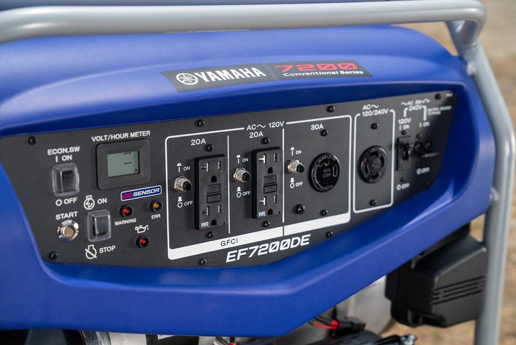 Yamaha EF7200DE/D 7200 WATT Gas Generator