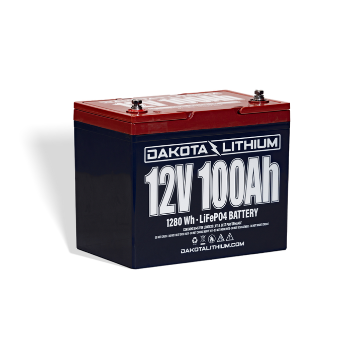 Dakota Lithium 12v 100Ah Deep Cycle LiFePO4 Battery