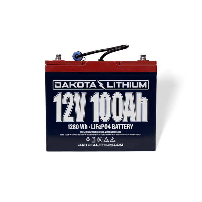 Dakota Lithium 12v 100Ah Deep Cycle LiFePO4 Battery (CanBus)