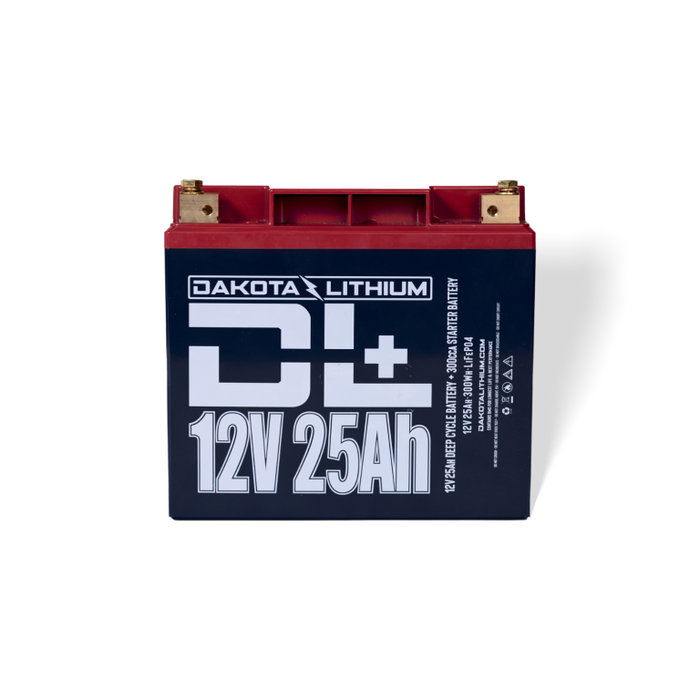 Dakota Lithium DL+ 12v 25Ah 300cca Battery