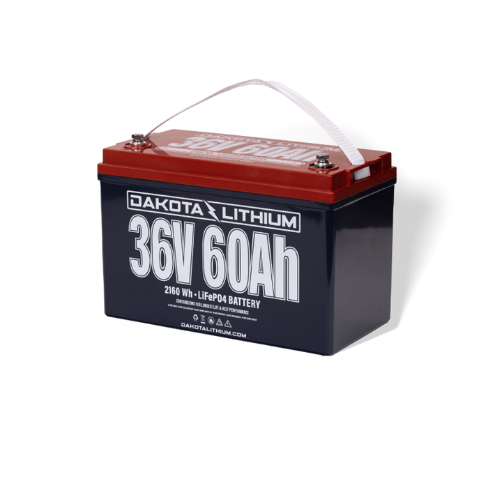 Dakota Lithium 36V 60Ah Deep Cycle LiFePO4 Single Battery