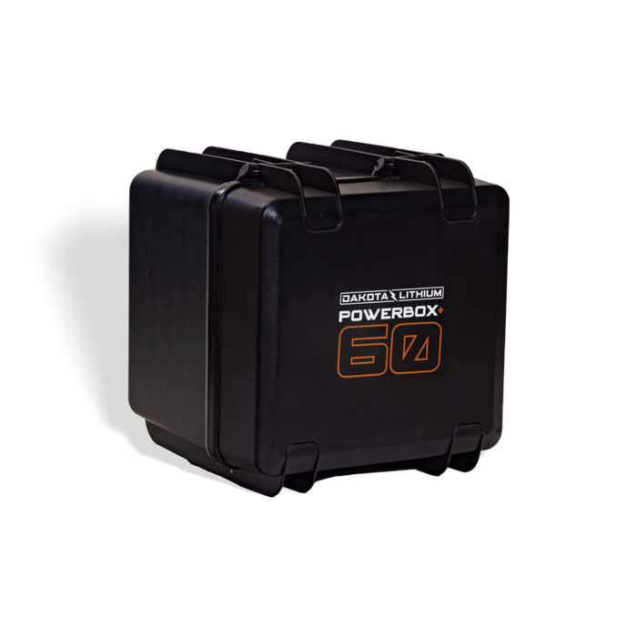 Dakota Lithium Powerbox+ 60 Waterproof Power Station, DL+ 12V 60Ah Battery