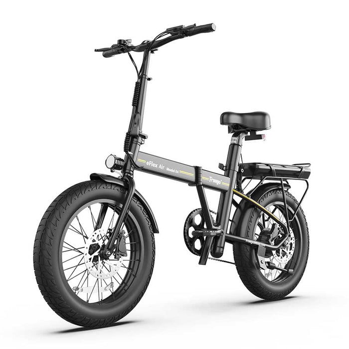 Freego E4 Pro 20" Folding Electric Bike with Dual Battery & Long range