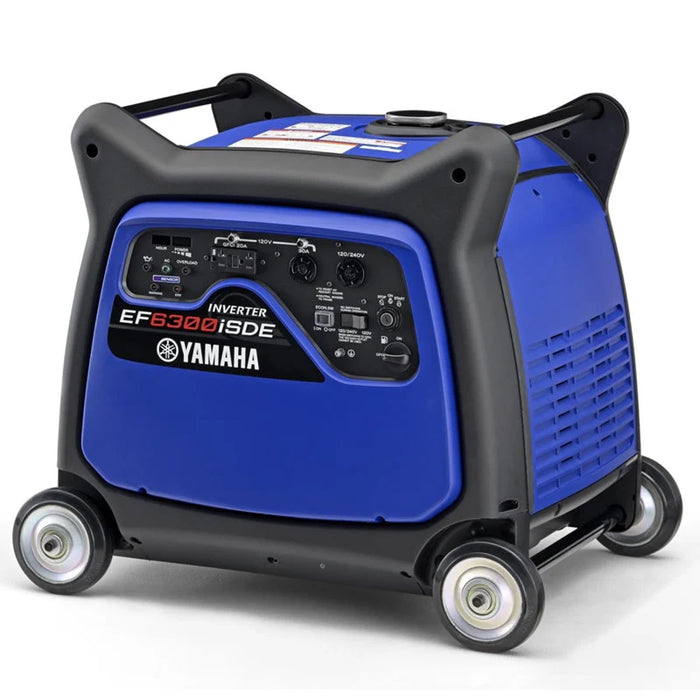 Yamaha EF6300iSDE 6300 WATT Gas Inverter Generator, Electric Start