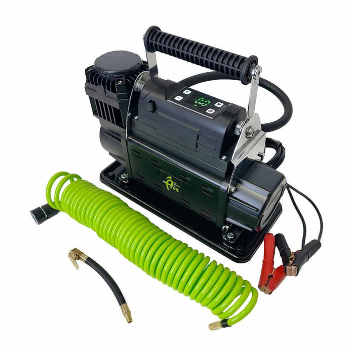 Up Down Air EGOI Portable Single/Dual Motor Air Compressor System With Control Panel, Storage Bag, Hose & Attachments