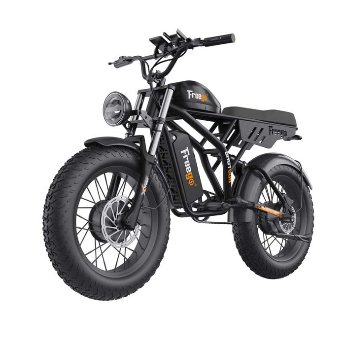 Freego Shotgun Flash F3 Pro Electric Bike Dual Battery & Motor