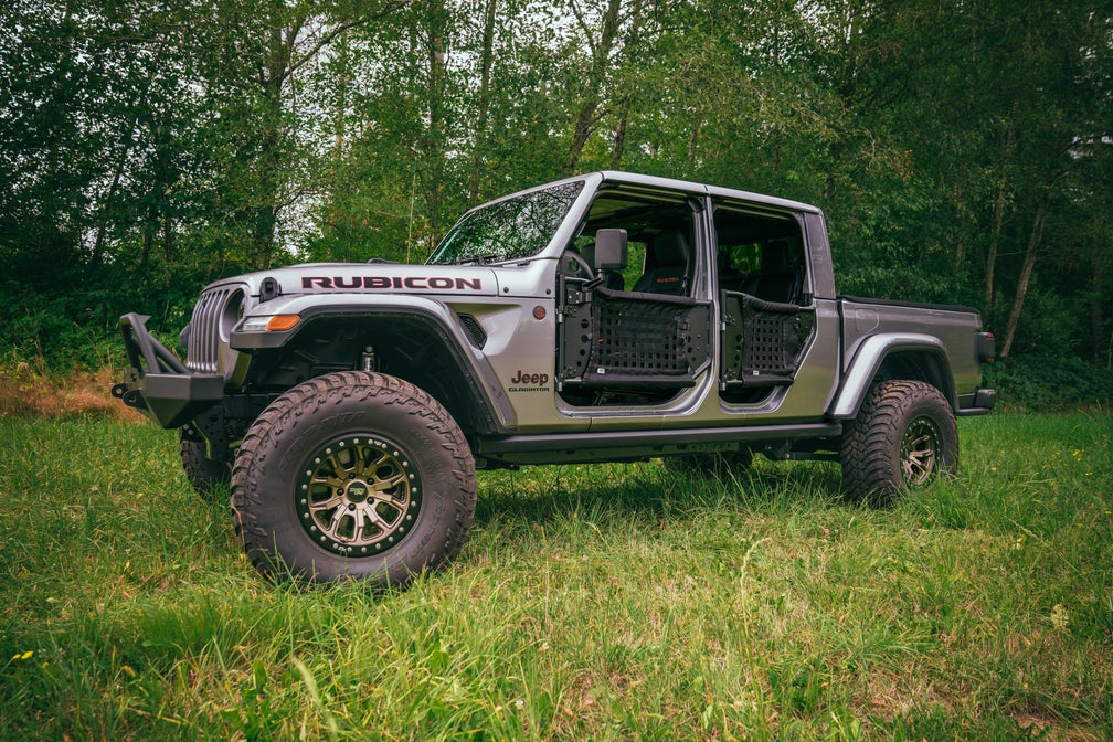 Body Armor 4x4 2018-2024 Jeep Wrangler Jl & Gladiator Jt Traildoors Front, Pair