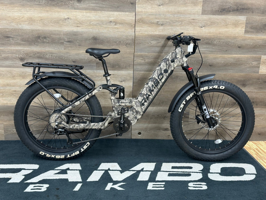 Rambo Pursuit FS 3.0 Step-Thru 1000W E-Bike