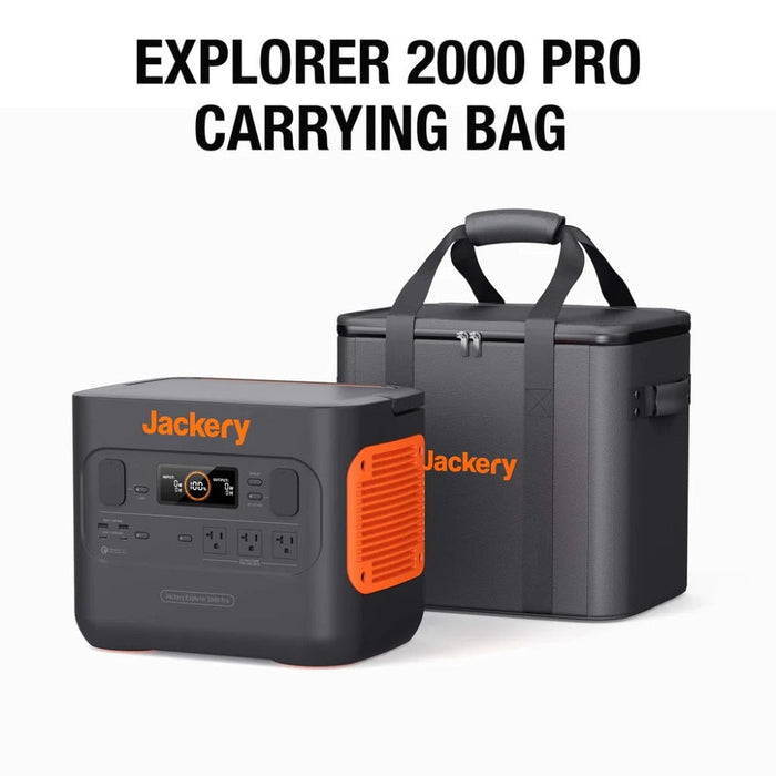 Jackery Upgraded Carrying Case Bag for Explorer 2000 Pro/1500 Pro/1000 Plus (L)