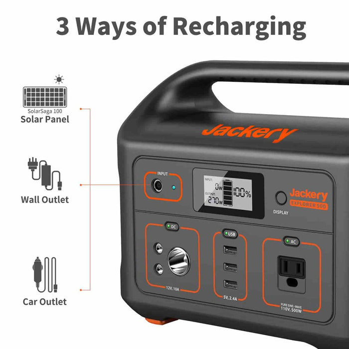 Jackery Solar Generator 500