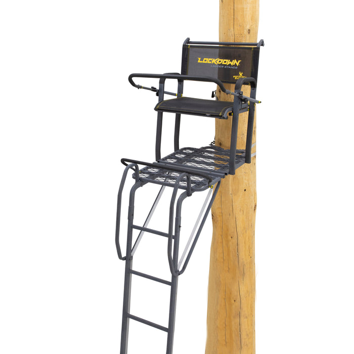 Rivers Edge Lockdown Wide Ladder Stand - 17'