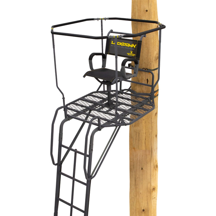 Rivers Edge Lockdown 21' 360 1-Man Ladder Stand