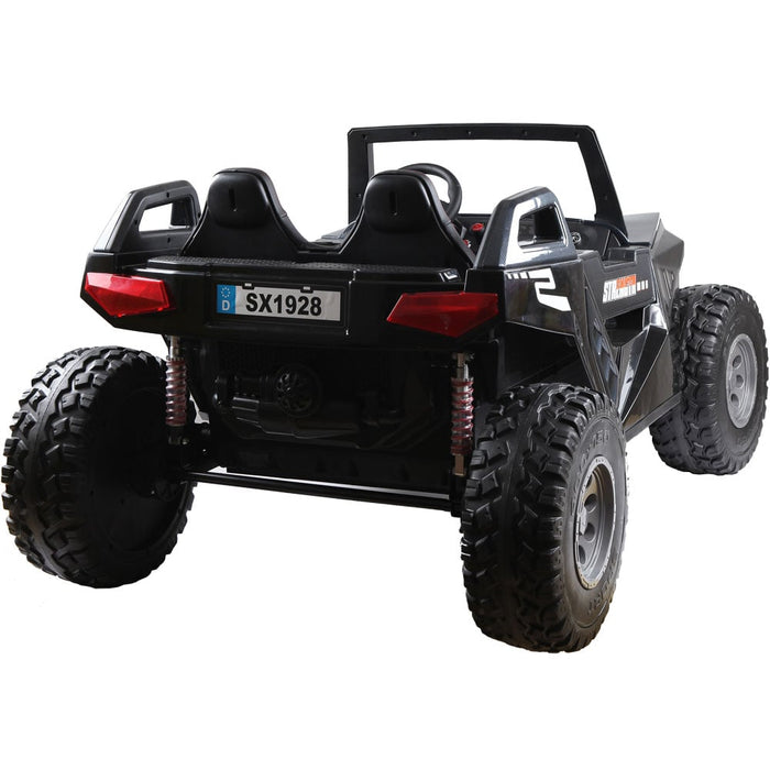 MotoTec Baja UTV 4x4 24v Carbon Fiber Black (2.4ghz RC)