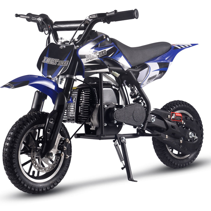 MotoTec Alien 50cc 2-Stroke Kids Gas Dirt Bike