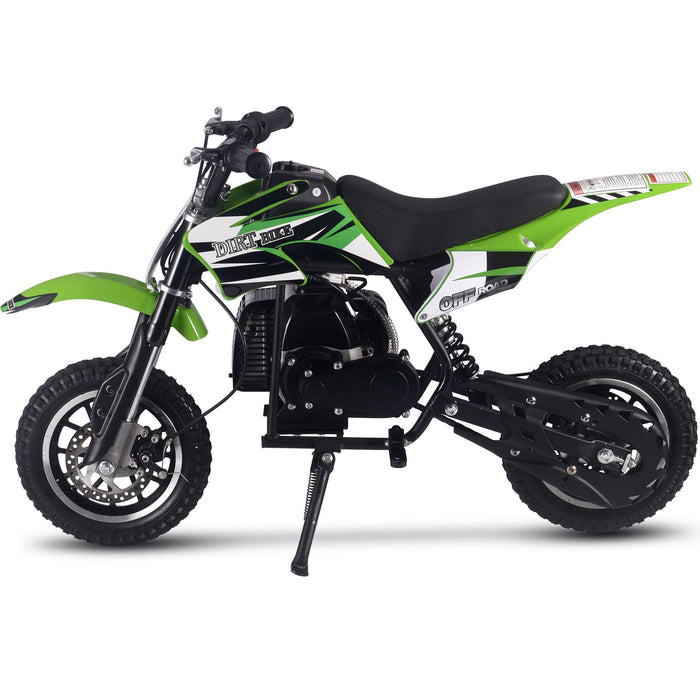 MotoTec Alien 50cc 2-Stroke Kids Gas Dirt Bike