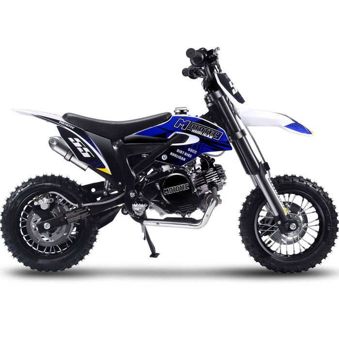 MotoTec Hooligan 60cc 4-Stroke Gas Dirt Bike