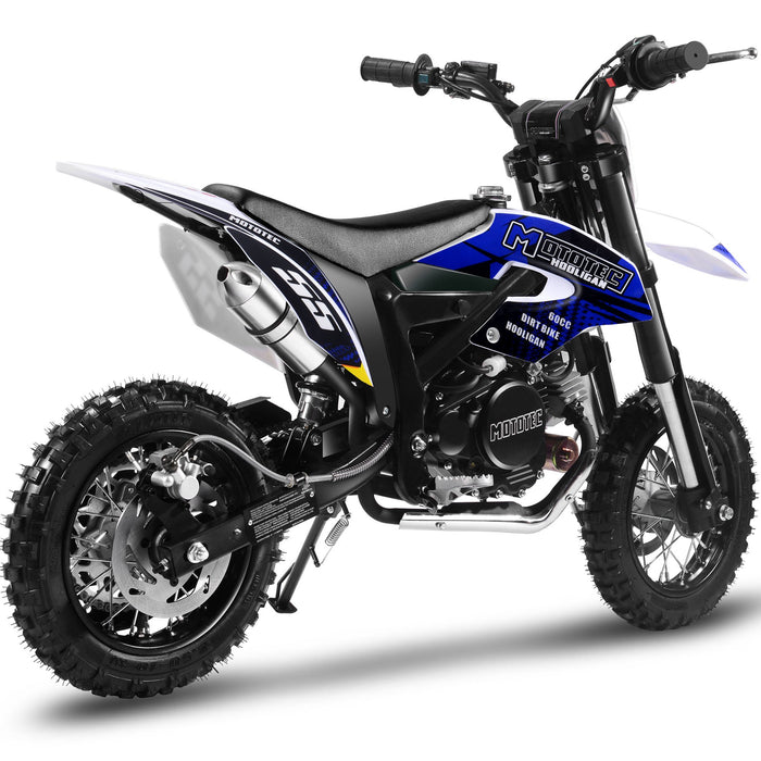 MotoTec Hooligan 60cc 4-Stroke Gas Dirt Bike