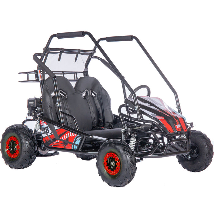 MotoTec Mud Monster XL 212cc 2 Seat Go Kart Full Suspension