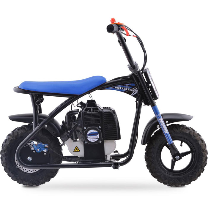 MotoTec Bandit 52cc 2-Stroke Kids Gas Mini Bike