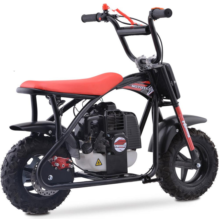 MotoTec Bandit 52cc 2-Stroke Kids Gas Mini Bike