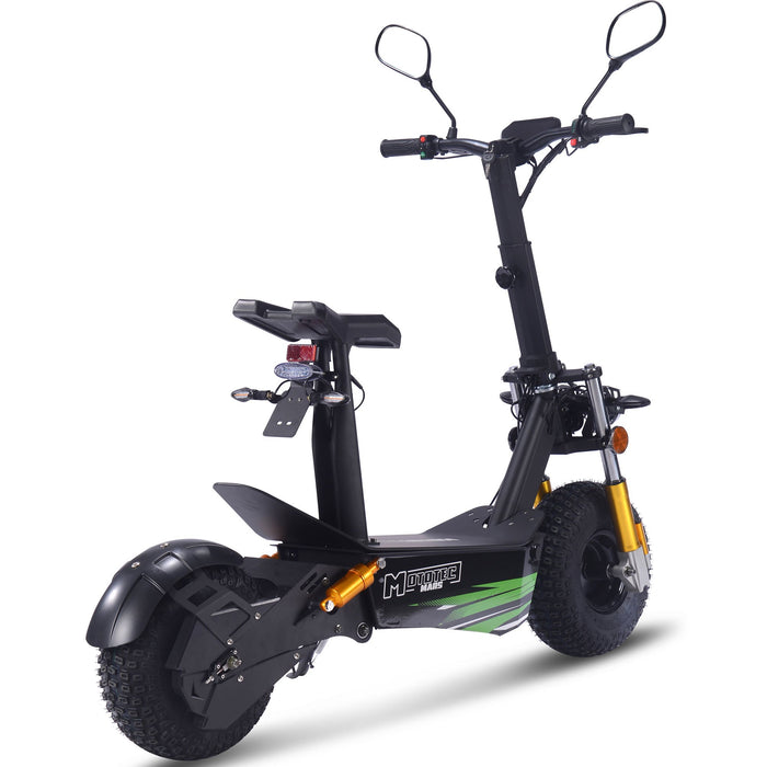 MotoTec Mars 60v 3500w Electric Scooter Black