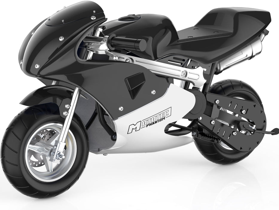 MotoTec Phantom Gas Pocket Bike 49cc 2-Stroke