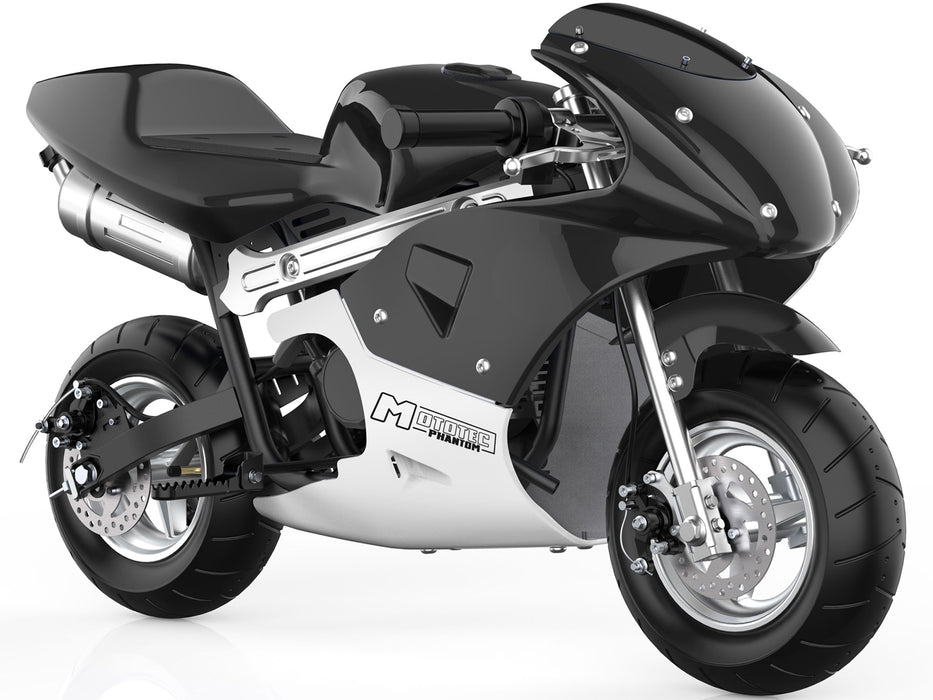 MotoTec Phantom Gas Pocket Bike 49cc 2-Stroke