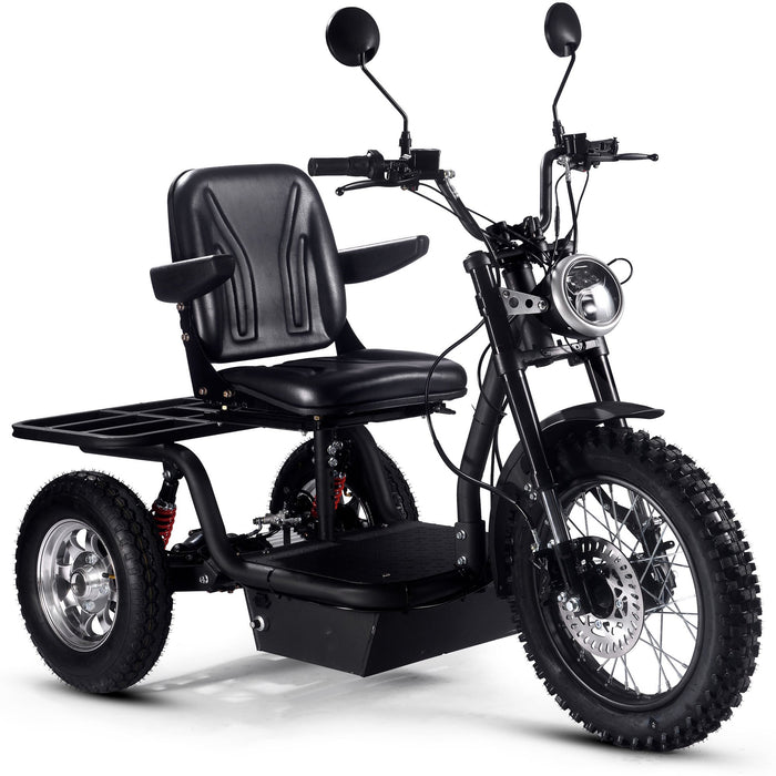 MotoTec Electric Trike 60v 1800w Black