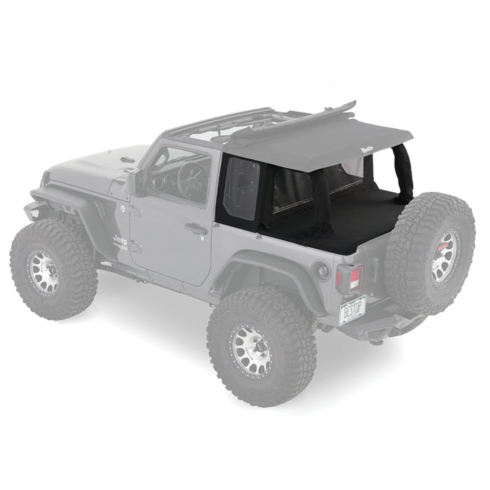 BesTop Halftop Soft Top Conversion Kit For 2018-23 Jeep Wrangler JL