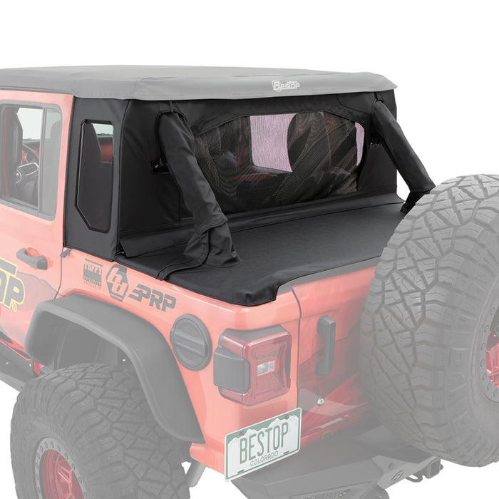 BesTop Halftop Soft Top Conversion Kit For 2018-23 Jeep Wrangler JL