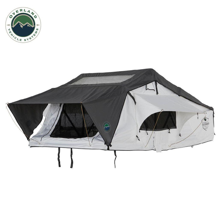 Overland Vehicle Systems Nomadic 3 Arctic Extended Roof Top Tent