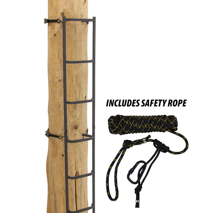 Rivers Edge Tree Ladder with Safety Rope