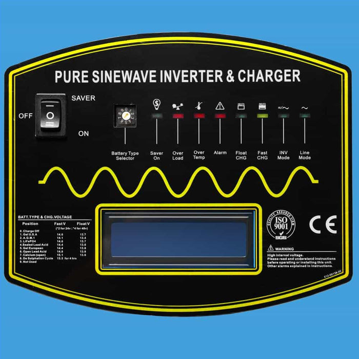 SunGold Power 15000W 48V Split Phase Pure Sine Wave Inverter Charger