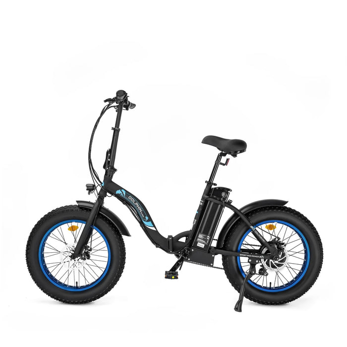 ECOTRIC BIKES UL Certified Dolphin 20" Portable and Folding Fat EBike