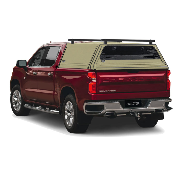 WildTop Soft Top for 2019-Current Chevrolet Silverado / GMC Sierra Short Bed (69.9 in)