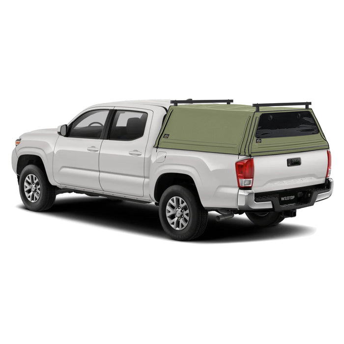 WildTop Soft Truck Cap for 2015-2023 3rd Gen Toyota Tacoma 5ft Bed (60.5 in)